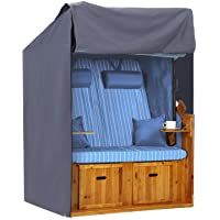 SONGMICS GFC135GY - Funda Protectora para cestos de jardín (Tela Oxford 600D- Resistente al Agua- Doble Cremallera…